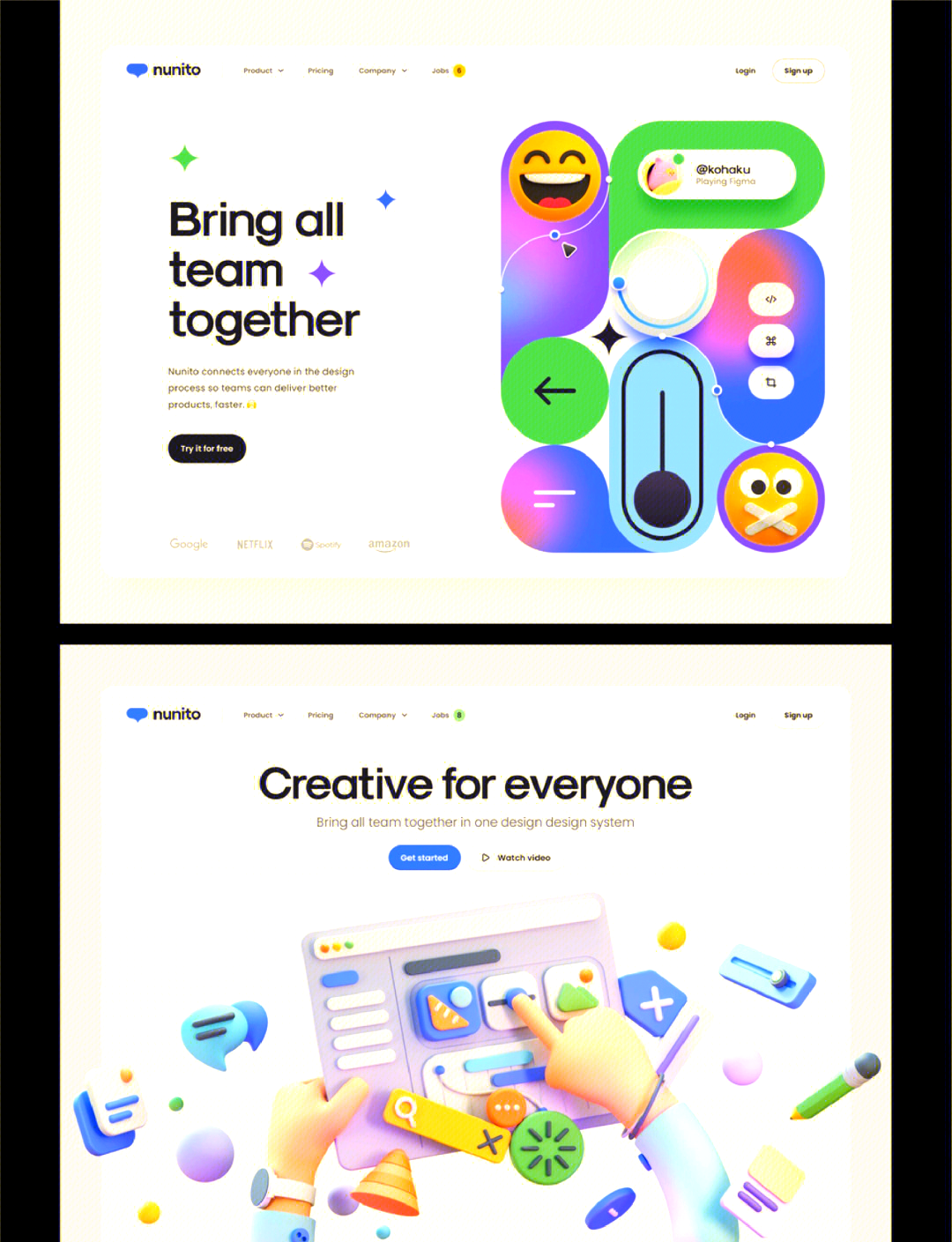 ui8工作室创意网页设计合集